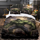Marvel Avengers Cosplay Bedding Set Quilt Duvet Covers Bed Sheets Sets - EBuycos