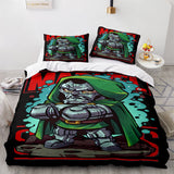 Marvel Comics Cosplay Bedding Set Duvet Cover Comforter Bed Sheets - EBuycos