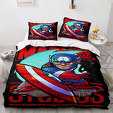 Marvel Comics Cosplay Bedding Set Duvet Cover Comforter Bed Sheets - EBuycos