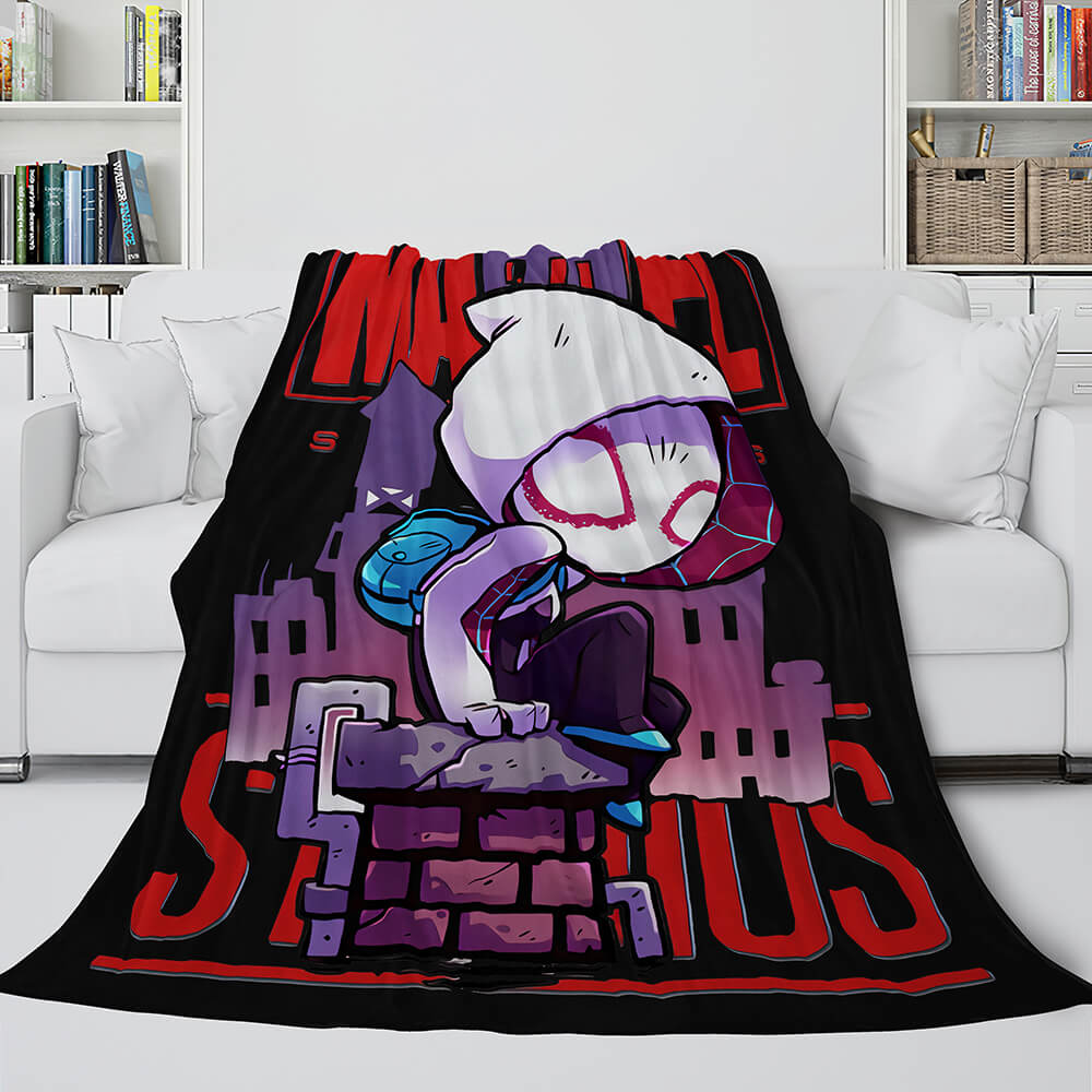 Marvel Hero Flannel Fleece Throw Cosplay Blanket Shawl Wrap Nap Quilt - EBuycos