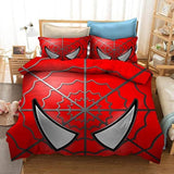 Marvel Spiderman Cosplay Bedding Set Duvet Covers Comforter Bed Sheets - EBuycos