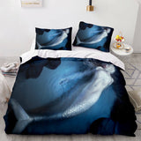Mermaid Cosplay Bedding Set Full Duvet Cover Comforter Soft Bed Sheets - EBuycos
