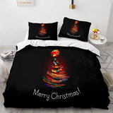 Merry Christmas Bedding Sets Soft Full Duvet Covers Comforter Bed Sheets - EBuycos