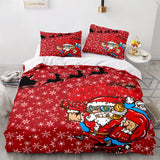 Merry Christmas Decor Bedding Sets Duvet Covers Comforter Bed Sheets - EBuycos