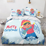 Merry Christmas Decor Bedding Sets Duvet Covers Comforter Bed Sheets - EBuycos