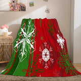 Merry Christmas Flannel Fleece Blanket - EBuycos