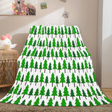 Merry Christmas Flannel Fleece Throw Cosplay Blanket Comforter Set - EBuycos