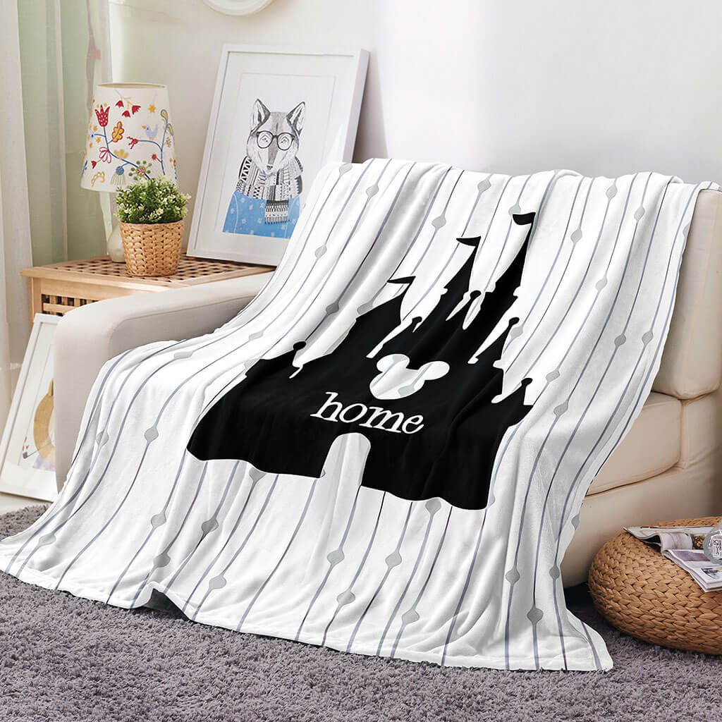 Mickey Blanket Flannel Throw Room Decoration