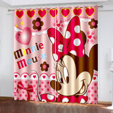 Mickey Mouse Curtains Blackout Window Drapes
