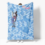 Mickey Mouse Minnie Mouse Flannel Fleece Throw Cosplay Blanket Set - EBuycos