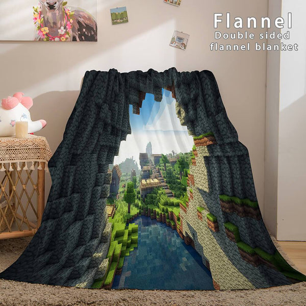 Minecraft Flannel Fleece Blanket – EBuycos