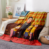 Minions The Rise of Gru Flannel Fleece Blanket Throw Cosplay Blanket