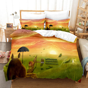 Miyazaki Hayao MY NEIGHBOR TOTORO Bedding Sets Duvet Covers Bed Sheets - EBuycos