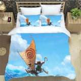 Moana Bedding Set Pattern Quilt Cover Without Filler