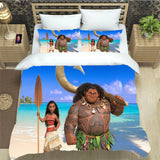 Moana Bedding Set Pattern Quilt Cover Without Filler