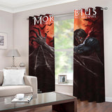 Morbius Curtains 2 Panels Blackout Window Drapes for Room Decoration