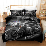 Motocross Dirt Bike Bedding Sets Duvet Covers Comforter Bed Sheets - EBuycos