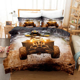 Motocross Dirt Bike Bedding Sets Duvet Covers Comforter Bed Sheets - EBuycos