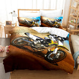 Motocross Dirt Bike Bedding Sets Duvet Covers Comforter Bed Sheets - EBuycos