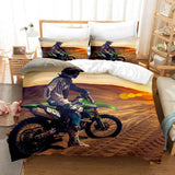 Motocross Dirt Bike Bedding Sets Duvet Covers Comforter Bed Sheets - EBuycos