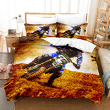 Motocross Dirt Bike Bedding Sets Duvet Covers Comforter Bed Sheets - EBuycos