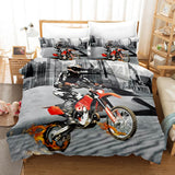 Motocross Dirt Bike Bedding Sets Duvet Covers Comforter Bed Sheets - EBuycos