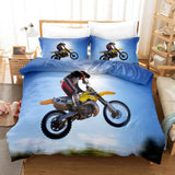 Motocross Dirt Bike Bedding Sets Duvet Covers Comforter Bed Sheets - EBuycos