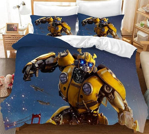 Movie Transformers Optimus Prime Bedding Sets Duvet Cover Bed Sheets - EBuycos
