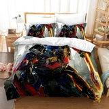 Movie Transformers Optimus Prime Bedding Sets Duvet Cover Bed Sheets - EBuycos