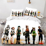 My Hero Academia 3 Piece Bedding Set Cosplay Quilt Cover