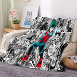 My Hero Academia Blanket Flannel Throw Room Decoration