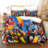 My Hero Academia Cosplay Bedding Set Duvet Covers Comforter Bed Sheets - EBuycos