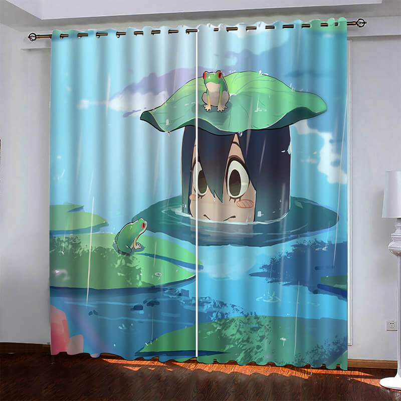 My Hero Academia Person Curtains Blackout Window Drapes