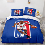 NBA Basketball Super Star Bedding Sets Quilt Duvet Covers Bed Sheets - EBuycos