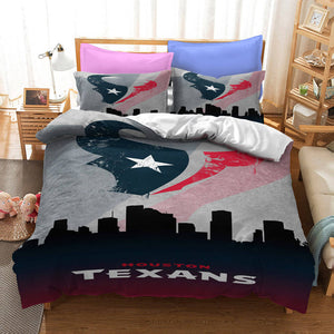 NFL Rugby Team Bedding Set Pattern Quilt Cover Without Filler