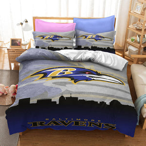 NFL Rugby Team Bedding Set Pattern Quilt Cover Without Filler