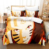 Naruto Cosplay Bedding Set Full Duvet Cover Comforter Soft Bed Sheets - EBuycos