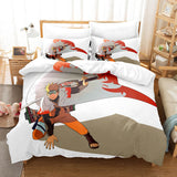 Naruto Cosplay Bedding Set Full Duvet Cover Comforter Soft Bed Sheets - EBuycos