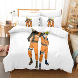 Naruto Cosplay Bedding Set Full Duvet Cover Comforter Soft Bed Sheets - EBuycos