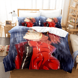 Naruto Cosplay Bedding Set Full Duvet Cover Comforter Soft Bed Sheets - EBuycos