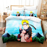 Naruto Pattern Bedding Set Kids Quilt Cover Without Filler