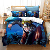 Naruto Kakashi Sasuke Bedding Set Quilt Duvet Covers Bed Sheets Sets - EBuycos