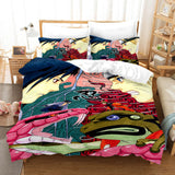 Naruto Kurama Akatsuki Cosplay Bedding Set Duvet Cover Bed Sheets Sets - EBuycos