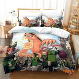 Naruto Kurama Akatsuki Cosplay Bedding Set Duvet Cover Bed Sheets Sets - EBuycos