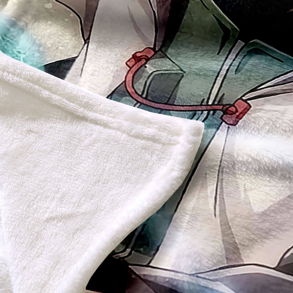 Naruto Namikaze Minato Kakashi Blanket Flannel Throw Room Decoration