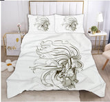 Naruto Ninja 4 Cosplay Bedding Set Duvet Covers Comforter Bed Sheets - EBuycos