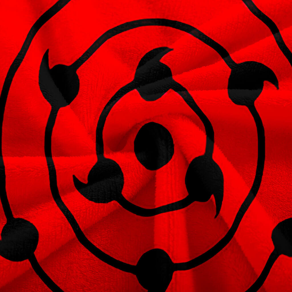 Naruto Uchiha Sasuke Blanket Flannel Throw Room Decoration