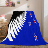 Famous Country National Flag Flannel Fleece Throw Blanket Bedding Sets - EBuycos