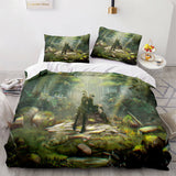 NieR Automata Cosplay 3 Piece Bedding Set Duvet Covers Bed Sheets - EBuycos