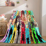 ONE PIECE Cosplay Soft Flannel Fleece Throw Blanket Comforter Sets - EBuycos